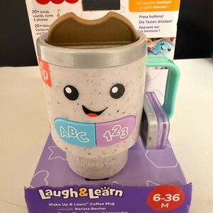 Fisher-Price Speckled Mug with Colorful Handle
